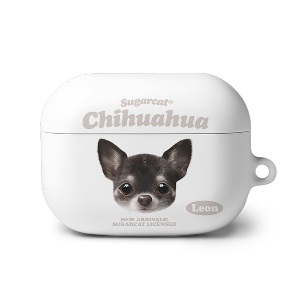 Leon the Chihuahua TypeFace AirPod PRO Hard Case