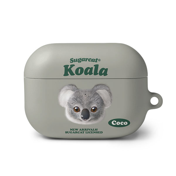 Coco the Koala TypeFace AirPod PRO Hard Case