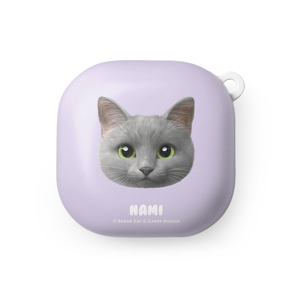 Nami the Russian Blue Face Buds Pro/Live Hard Case