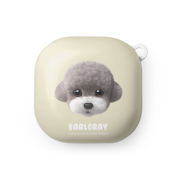 Earlgray the Poodle Face Buds Pro/Live Hard Case