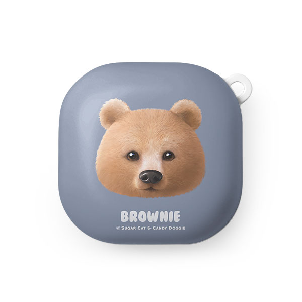 Brownie the Bear Face Buds Pro/Live Hard Case