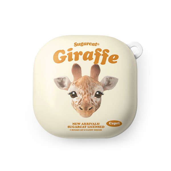 Capri the Giraffe TypeFace Buds Pro/Live Hard Case