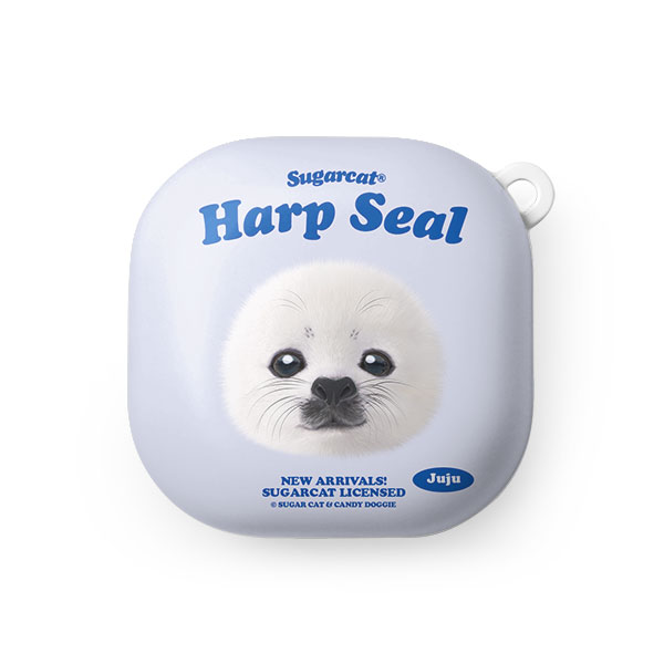 Juju the Harp Seal TypeFace Buds Pro/Live Hard Case