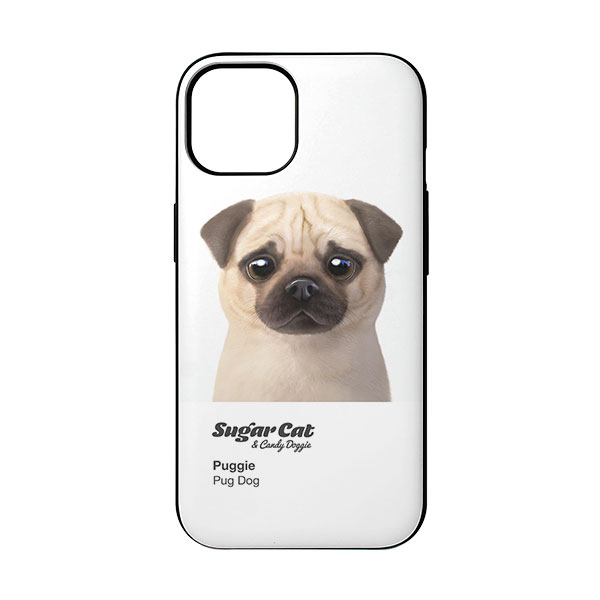 Puggie the Pug Dog Colorchip Door Bumper Case