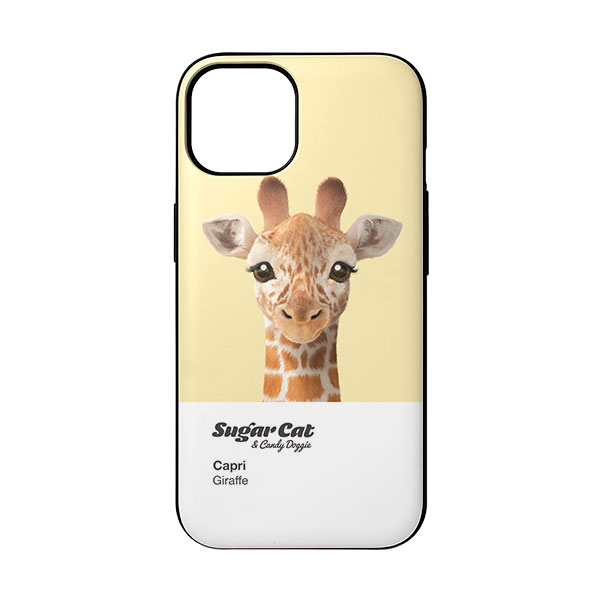 Capri the Giraffe Colorchip Door Bumper Case