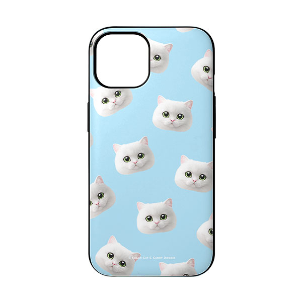 May the British Shorthair Face Patterns Door Bumper Case