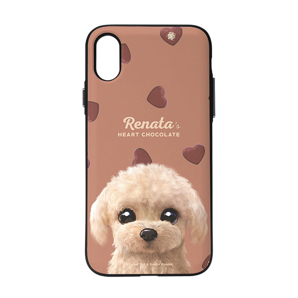 Renata the Poodle’s Heart Chocolate Door Bumper Case