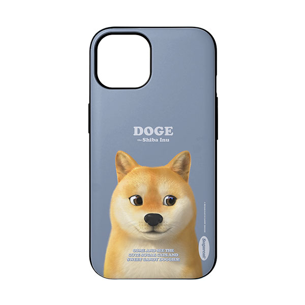 Doge the Shiba Inu Retro Door Bumper Case