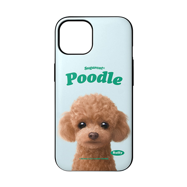 Ruffy the Poodle Type Door Bumper Case