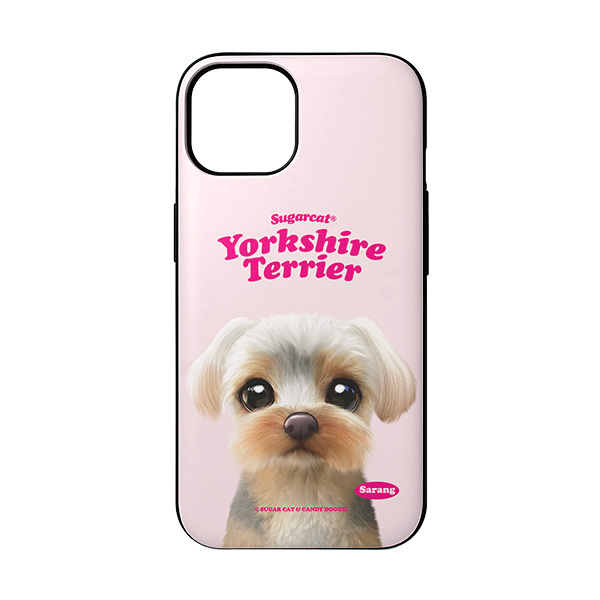 Sarang the Yorkshire Terrier Type Door Bumper Case