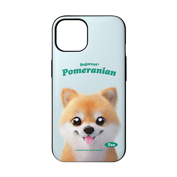 Tan the Pomeranian Type Door Bumper Case