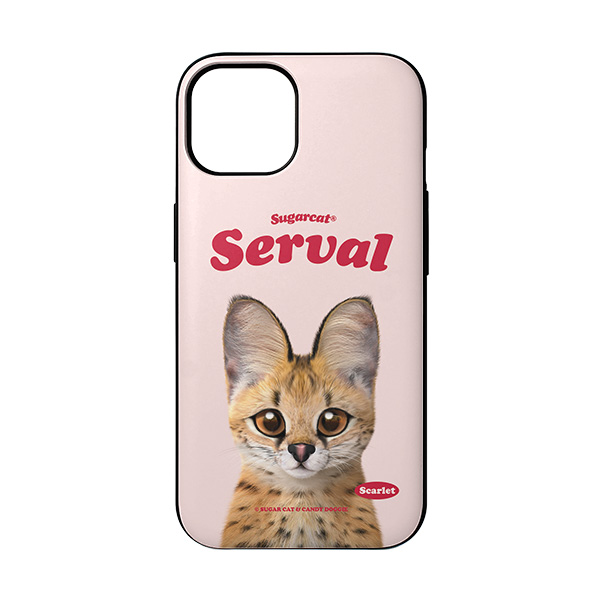 Scarlet the Serval Type Door Bumper Case