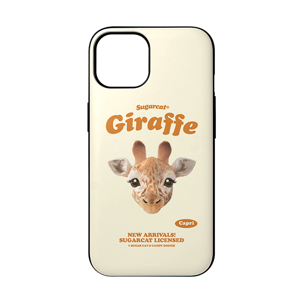 Capri the Giraffe TypeFace Door Bumper Case