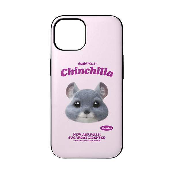 Chinchin the Chinchilla TypeFace Door Bumper Case