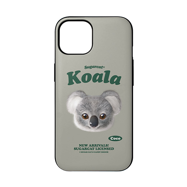 Coco the Koala TypeFace Door Bumper Case