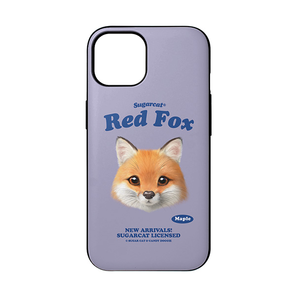 Maple the Red Fox TypeFace Door Bumper Case