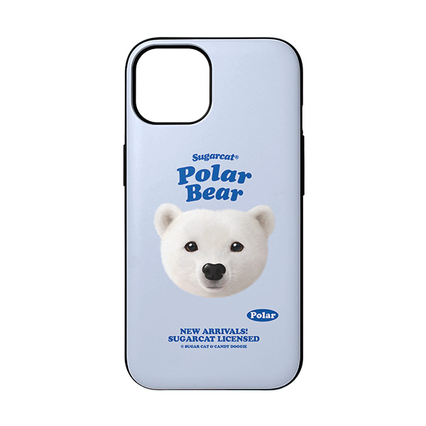 Polar the Polar Bear TypeFace Door Bumper Case