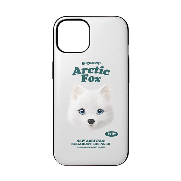 Polly the Arctic Fox TypeFace Door Bumper Case