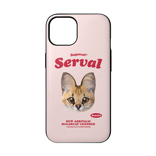 Scarlet the Serval TypeFace Door Bumper Case