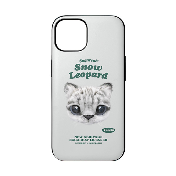 Yungki the Snow Leopard TypeFace Door Bumper Case