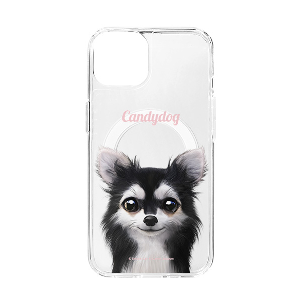 Cola the Chihuahua Simple Clear Gelhard Case (for MagSafe)