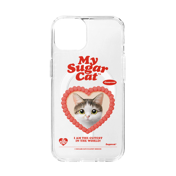Jjappeumi MyHeart Clear Gelhard Case (for MagSafe)