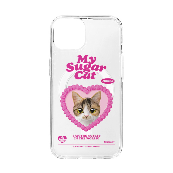 Mingky MyHeart Clear Gelhard Case (for MagSafe)
