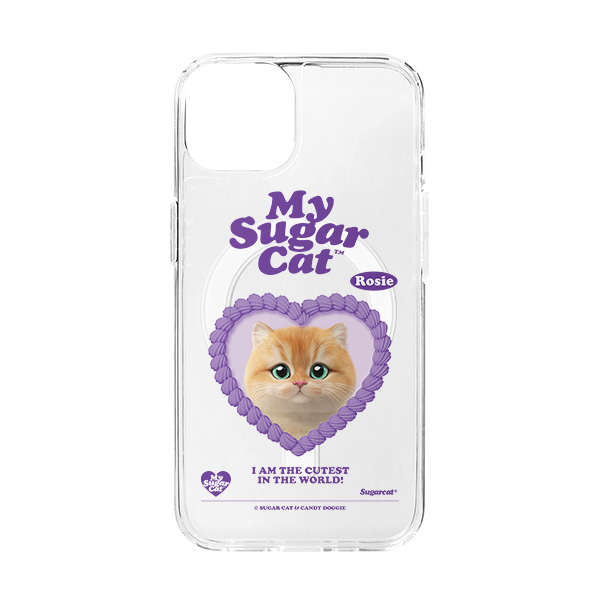 Rosie MyHeart Clear Gelhard Case (for MagSafe)