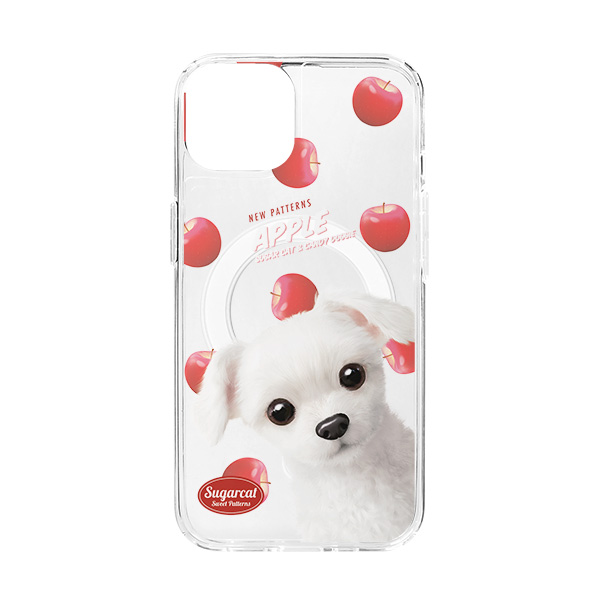 Dongdong’s Apple New Patterns Clear Gelhard Case (for MagSafe)