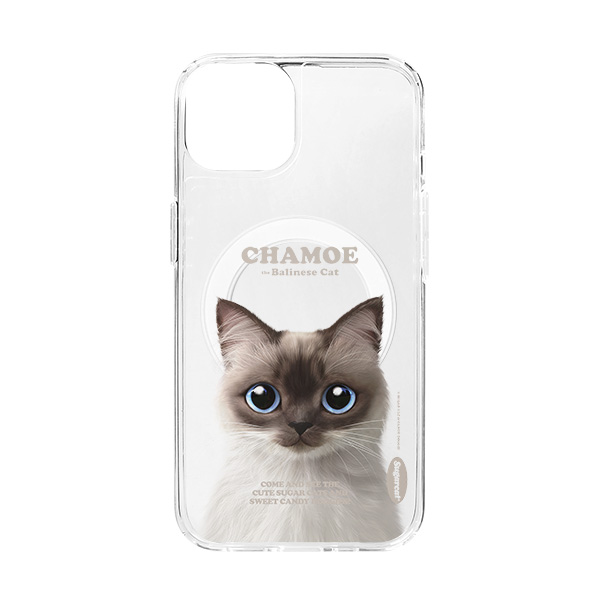 Chamoe Retro Clear Gelhard Case (for MagSafe)
