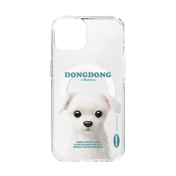 DongDong Retro Clear Gelhard Case (for MagSafe)