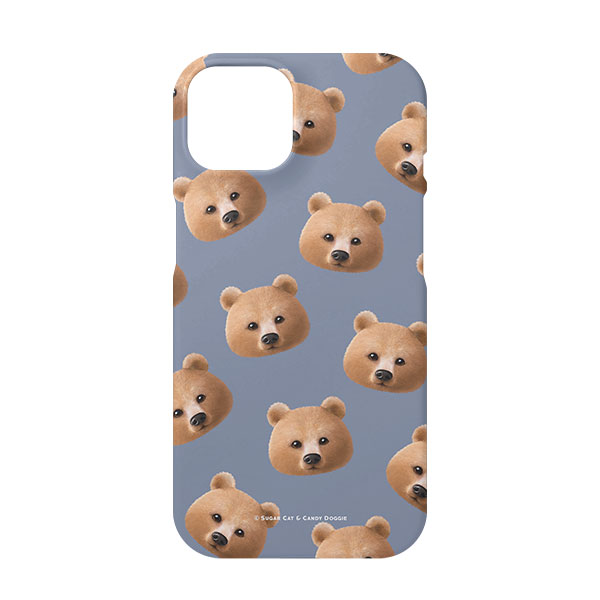Brownie the Bear Face Patterns Case