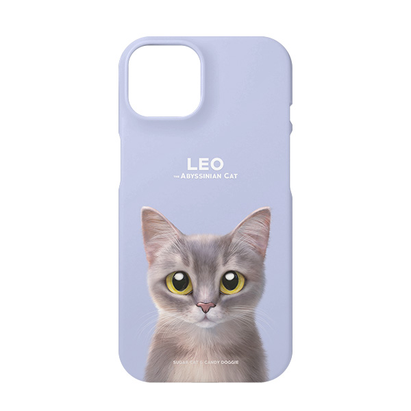 Leo the Abyssinian Blue Cat Case