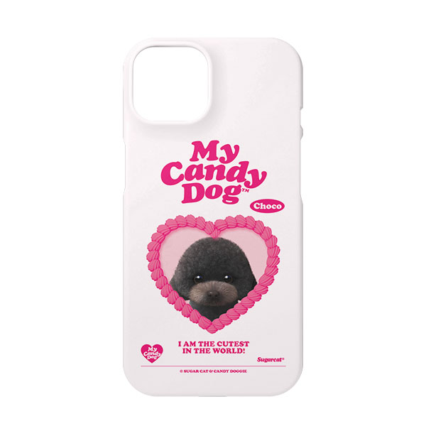 Choco the Black Poodle MyHeart Case