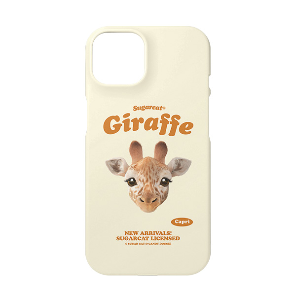 Capri the Giraffe TypeFace Case
