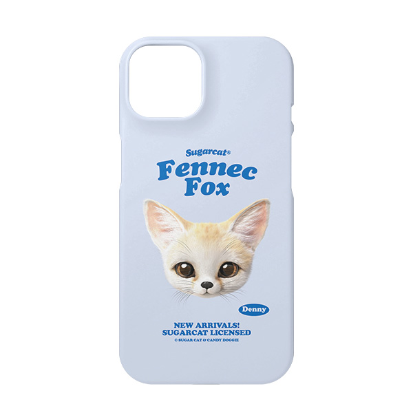 Denny the Fennec fox TypeFace Case