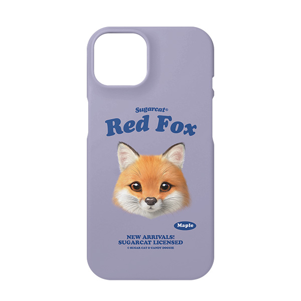 Maple the Red Fox TypeFace Case