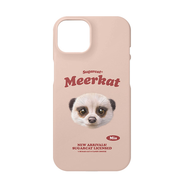 Mia the Meerkat TypeFace Case