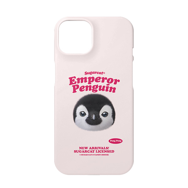 Peng Peng the Baby Penguin TypeFace Case