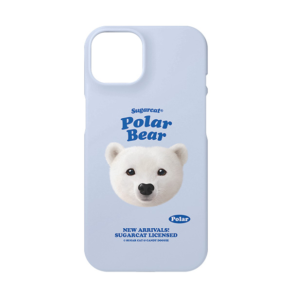 Polar the Polar Bear TypeFace Case