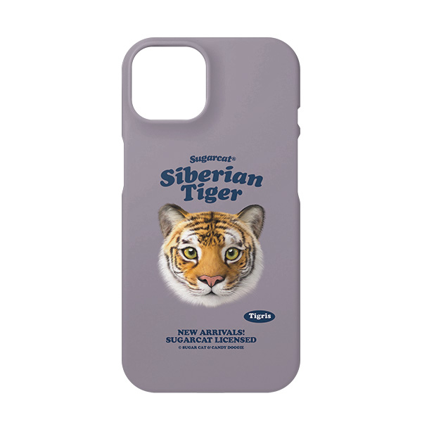 Tigris the Siberian Tiger TypeFace Case