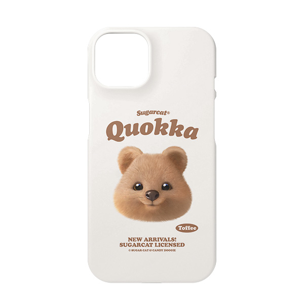 Toffee the Quokka TypeFace Case