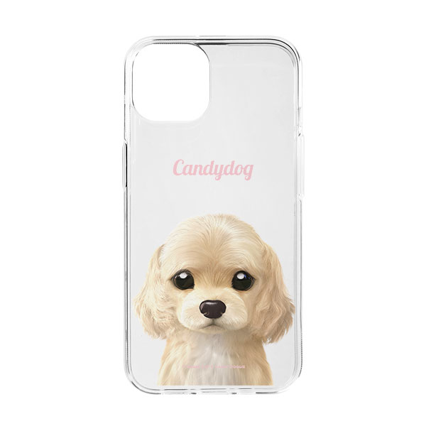 Momo the Cocker Spaniel Simple Clear Jelly Case
