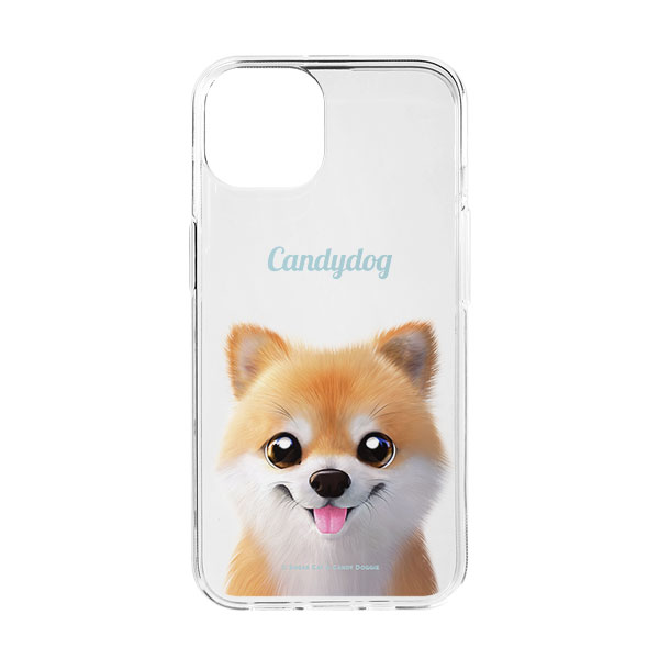 Tan the Pomeranian Simple Clear Jelly Case