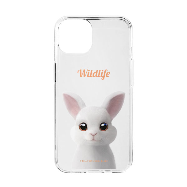 Carrot the Rabbit Simple Clear Jelly/Gelhard Case