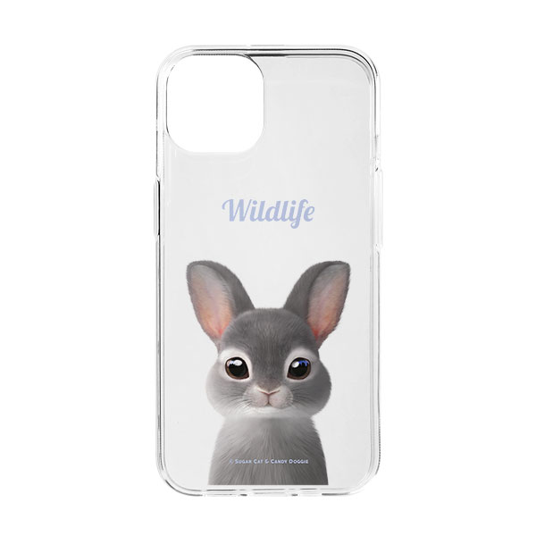 Chelsey the Rabbit Simple Clear Jelly/Gelhard Case
