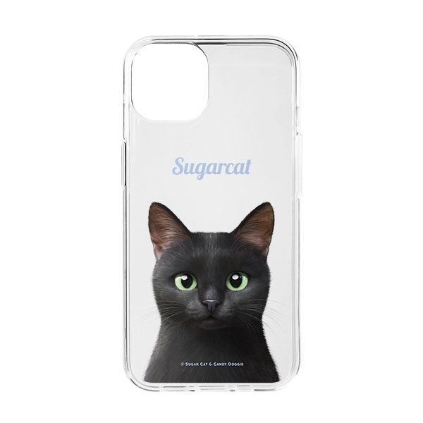 Zoro the Black Cat Simple Clear Jelly Case