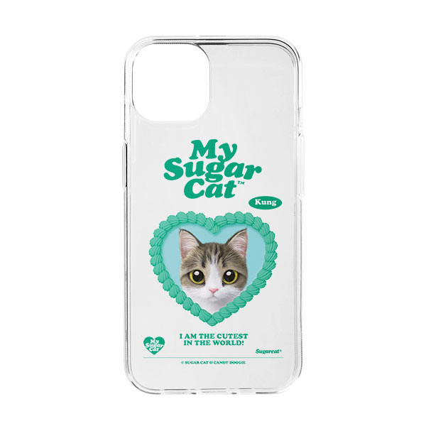 Kung MyHeart Clear Jelly/Gelhard Case