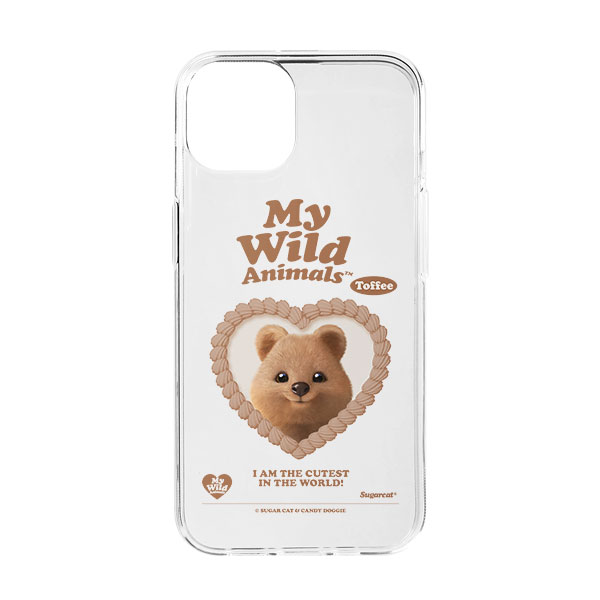 Toffee the Quokka MyHeart Clear Jelly/Gelhard Case
