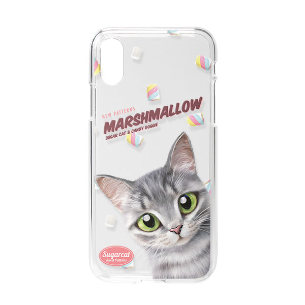 Autumn’s Marshmallow New Patterns Clear Jelly Case